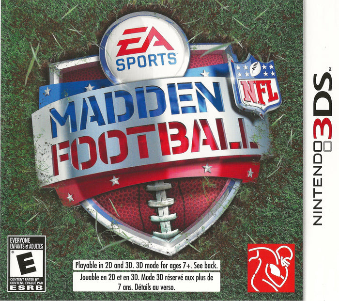 Madden NFL Football 3DS - Video Game - Used - CaveGamers