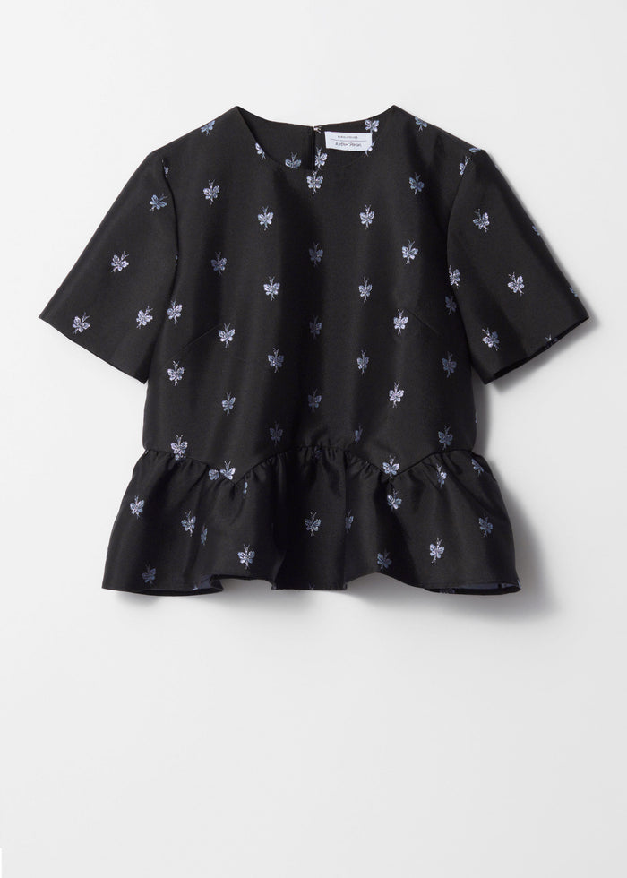 & Other Stories - Maisy Top - Black -