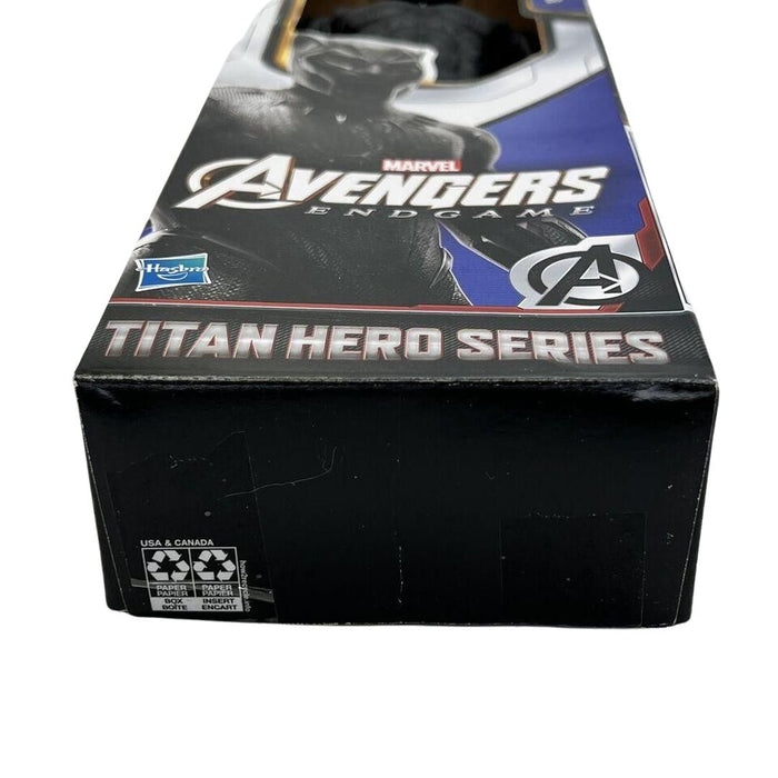MARVEL Avengers Endgame Titan Hero Series Black Panther 12" Action Figure New