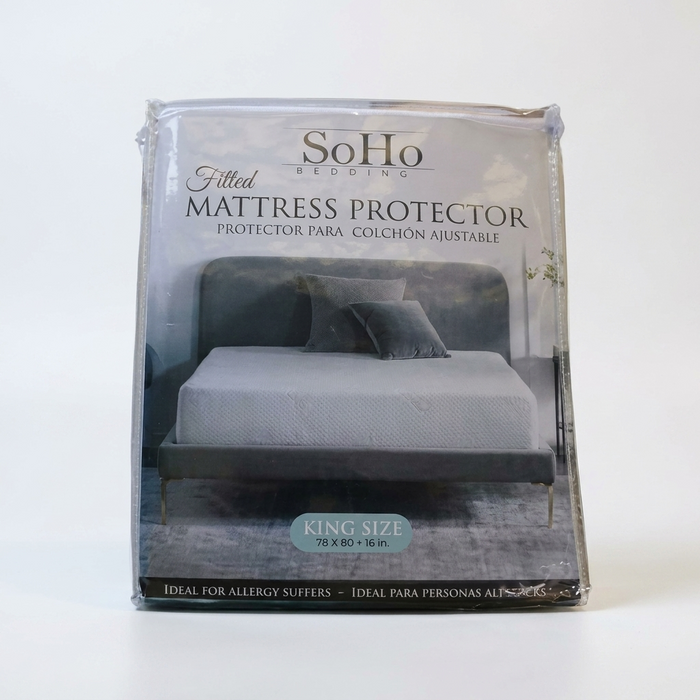 Mattress Protector Kennedy Home Collection Waterproof Twin Size 99x191+36cm