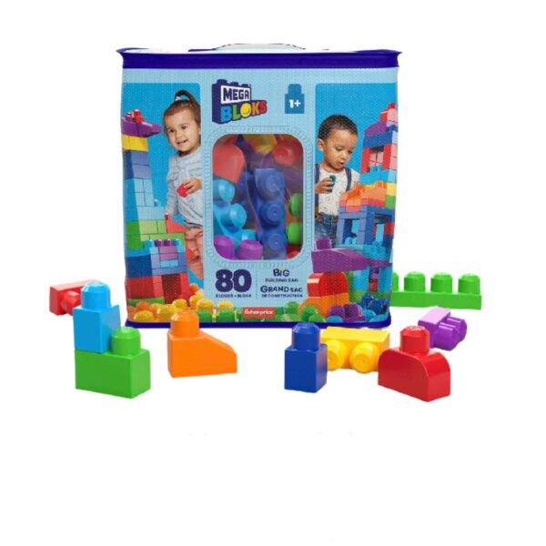 Mega Bloks First Builders Big Building Bag 80pcs