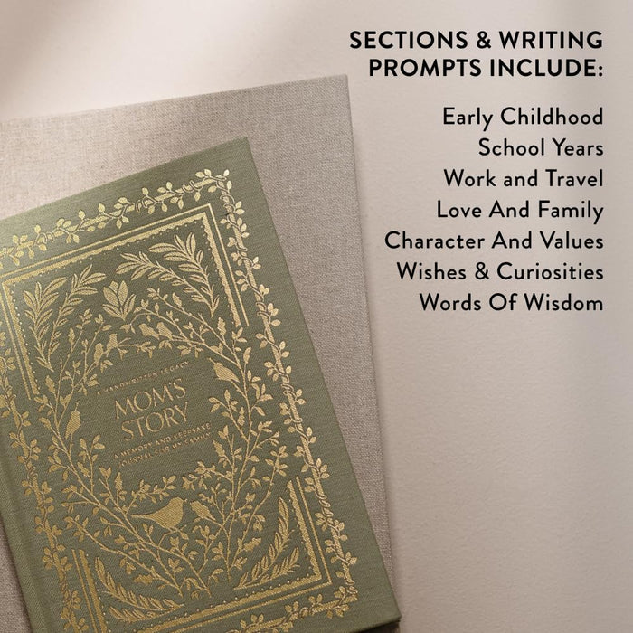 Mom's Story: A Memory and Keepsake Journal