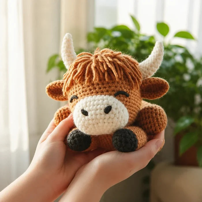 Moolette – Highland Cow Crochet Kit