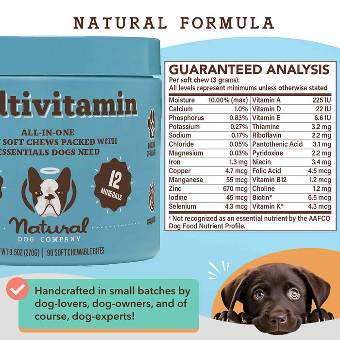 Natural Dog Company Multivitamin Dog Supplement