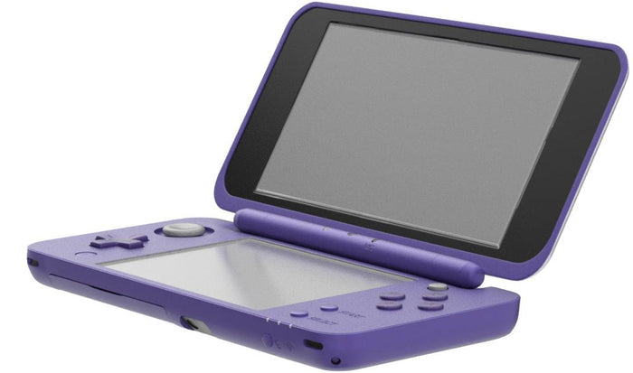 New Nintendo 2DS XL - Purple/Silver 3DS - Video Game System - Used - CaveGamers - Image 2