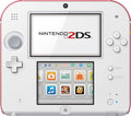 Nintendo 2DS - Scarlet Red / White 3DS - Video Game System - Used - CaveGamers