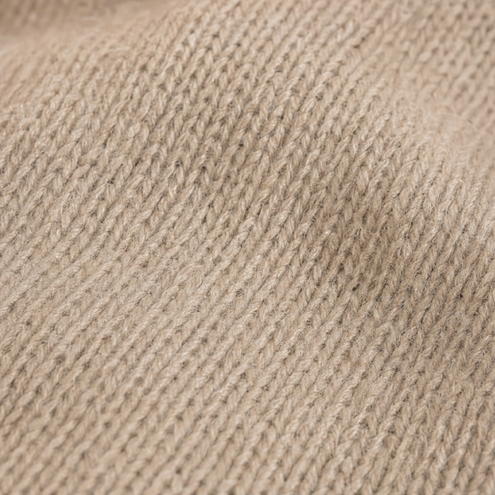 Pearla – Faux Pearl Sleeve Crew-Neck Sweater