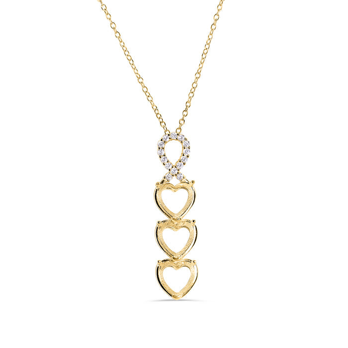 #stone setting_3 stone #plating_gold