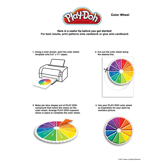 Play-Doh 4 Pack of Classic Colors for Kids 2+, 4-Ounce Cans