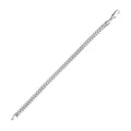 Silver 925 Rhodium Plated Franco Bracelet 4.8mm - CH424 RH BR | Silver Palace Inc.