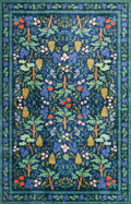 Rifle Paper Co. x Loloi Jardin Rug | Navy Rifle Paper Co. x Loloi