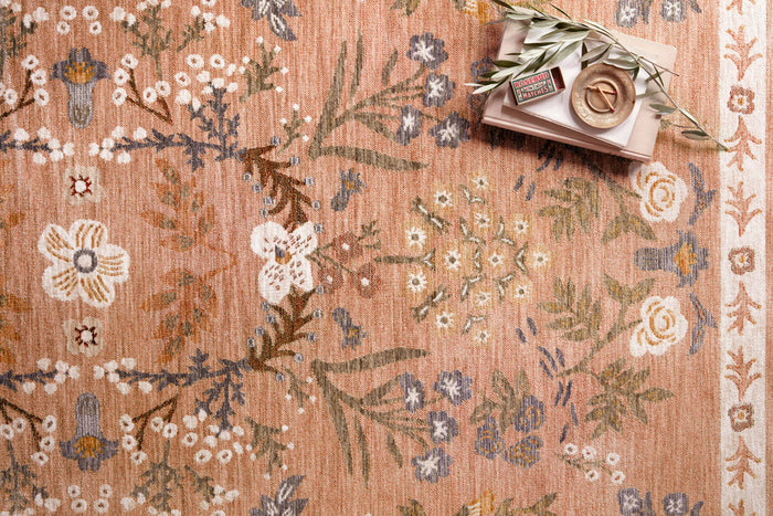 Rifle Paper Co. x Loloi Kismet Rug | Camel Rifle Paper Co. x Loloi