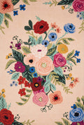 Rifle Paper Co. x Loloi Les Fleurs Rug | Blush / Multi Rifle Paper Co. x Loloi