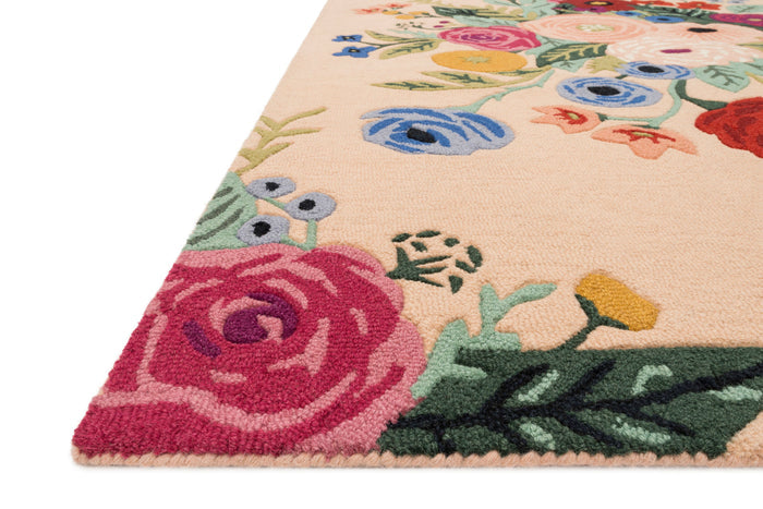 Rifle Paper Co. x Loloi Les Fleurs Rug | Blush / Multi Rifle Paper Co. x Loloi