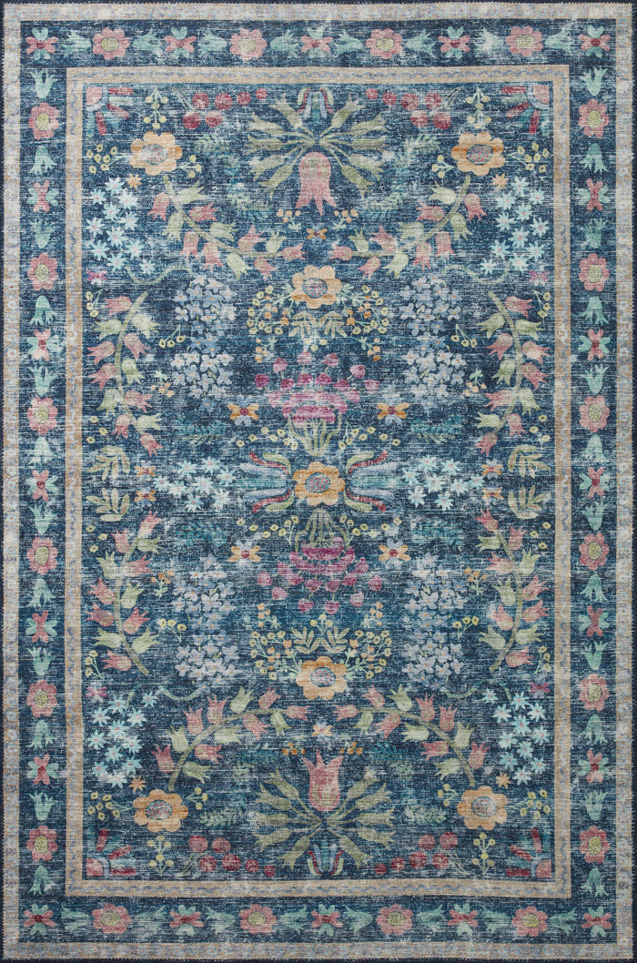 Rifle Paper Co. x Loloi Maison Rug | Blue / Multi Rifle Paper Co. x Loloi