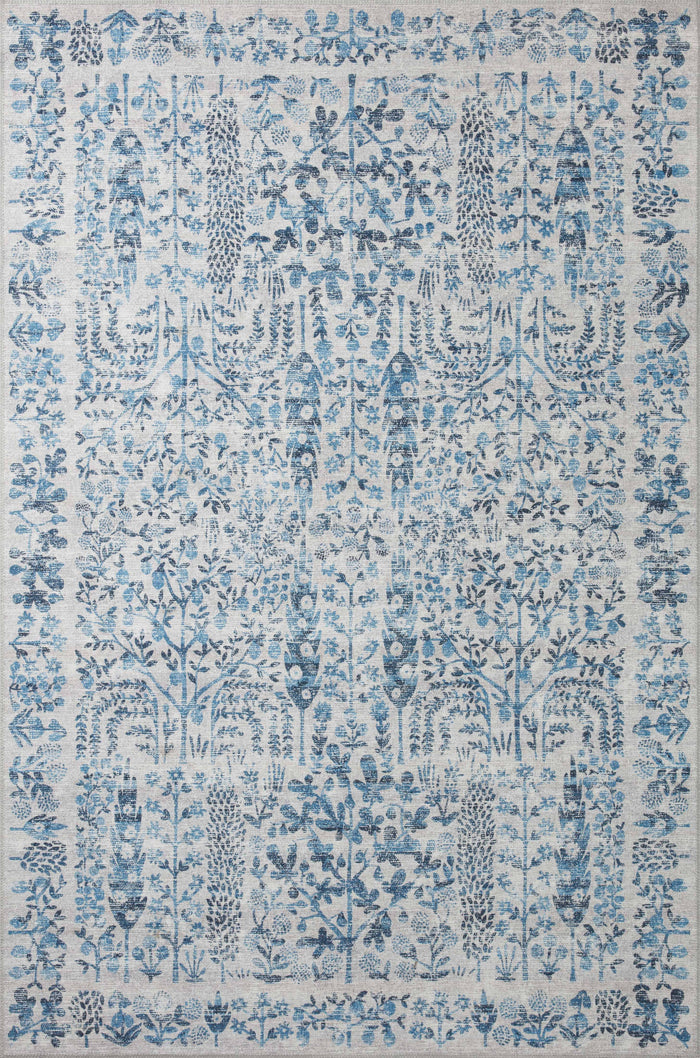 Rifle Paper Co. x Loloi Maison Rug | Blue Rifle Paper Co. x Loloi