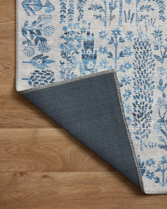 Rifle Paper Co. x Loloi Maison Rug | Blue Rifle Paper Co. x Loloi