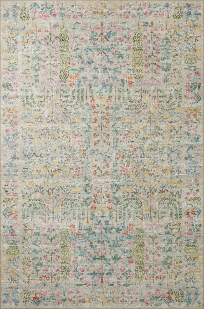 Rifle Paper Co. x Loloi Maison Rug | Khaki Rifle Paper Co. x Loloi