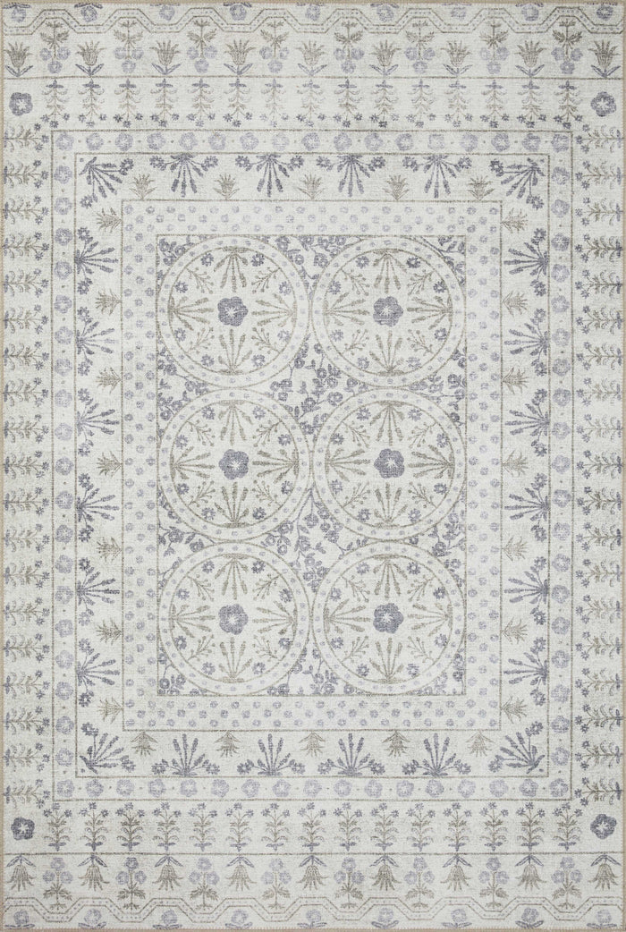 Rifle Paper Co. x Loloi Maison Rug | Rosette Ivory Rifle Paper Co. x Loloi