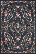 Rifle Paper Co. x Loloi Maison Rug | Tuileries Black Rifle Paper Co. x Loloi