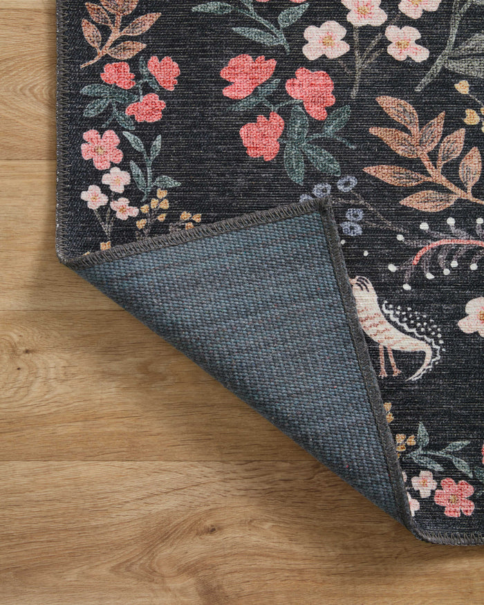 Rifle Paper Co. x Loloi Maison Rug | Tuileries Black Rifle Paper Co. x Loloi