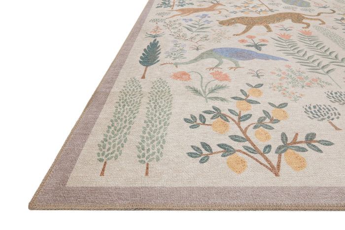 Rifle Paper Co. x Loloi Menagerie Rug | Cream Rifle Paper Co. x Loloi