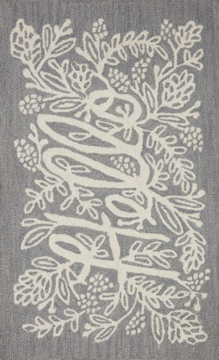 Rifle Paper Co. x Loloi Minnie Rug | Grey Rifle Paper Co. x Loloi