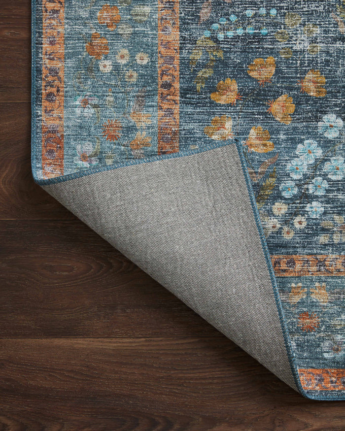 Rifle Paper Co. x Loloi Palais Rug | Navy Rifle Paper Co. x Loloi