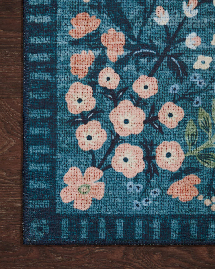 Rifle Paper Co. x Loloi Palais Rug | Teal Rifle Paper Co. x Loloi
