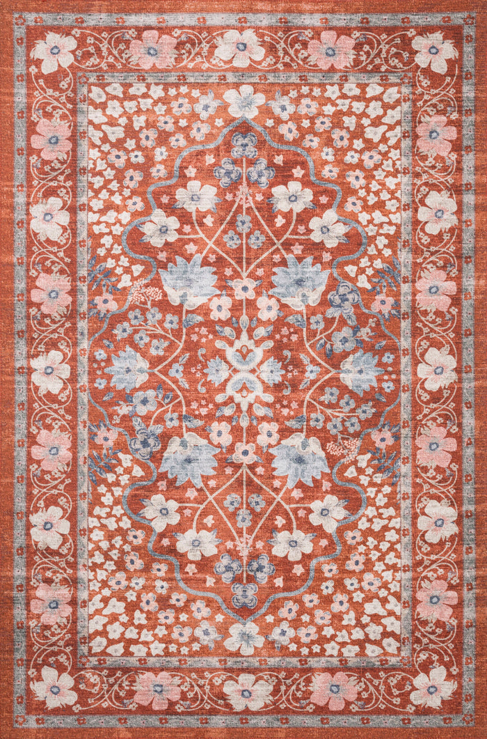 Rifle Paper Co. x Loloi Palais Rug | Crimson Rifle Paper Co. x Loloi