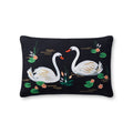 Rifle Paper Co. x Loloi Pillow | Black / Multi Rifle Paper Co. x Loloi