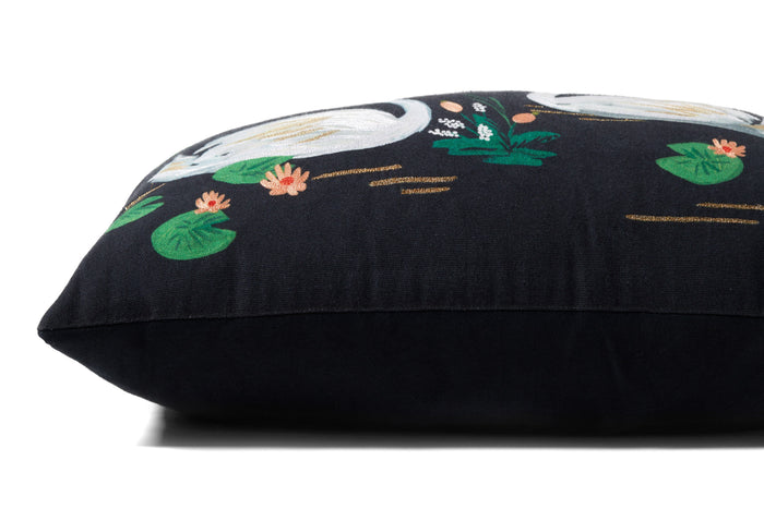Rifle Paper Co. x Loloi Pillow | Black / Multi Rifle Paper Co. x Loloi