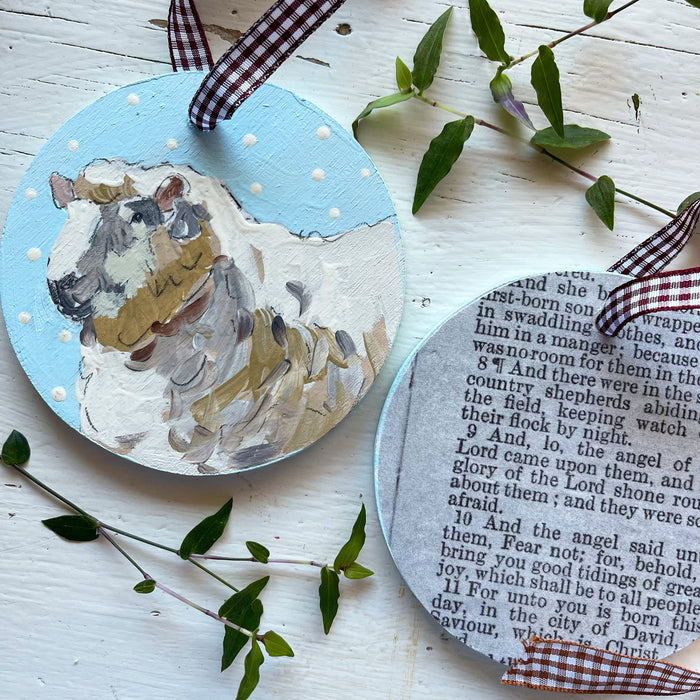 Sheep Ornament 1