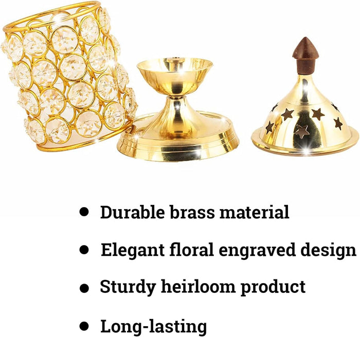 Shubhkart Akhand Diya Oil Lamp- Decorative Diya for Positive Atmosphere | Pooja | Home Decor | Gifting
