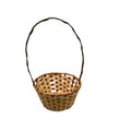 Spring Basket orange and cream
