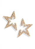 Ettika - Star Light Crystal Statement Stud Earrings -