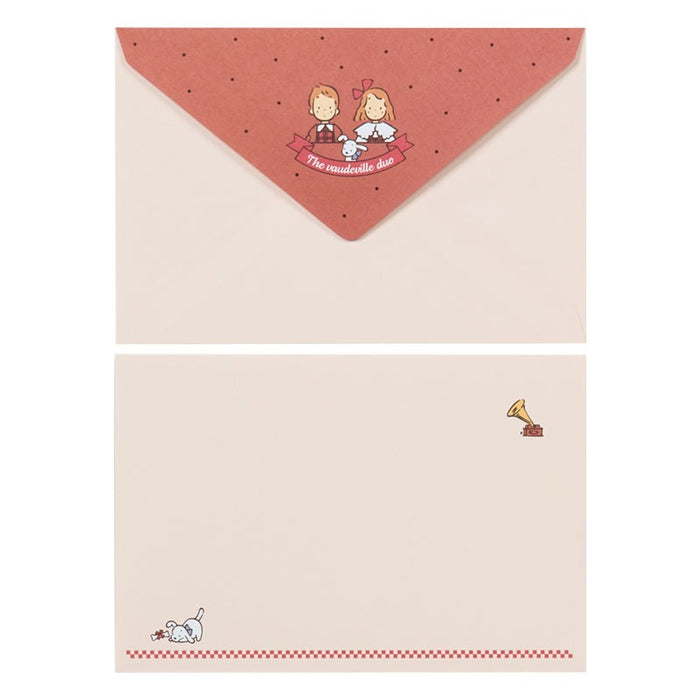 The Vaudeville Duo Letter Set & Case (Friendly Pair Series) Stationery Japan Original