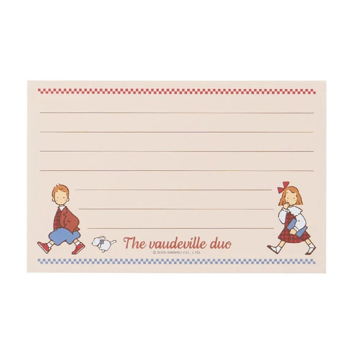 The Vaudeville Duo Letter Set & Case (Friendly Pair Series) Stationery Japan Original