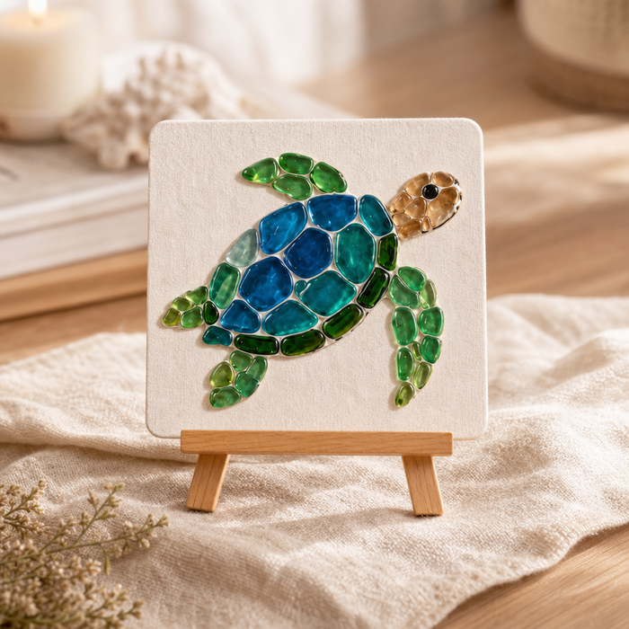 Tideglass – Ocean Sea-Glass Mosaic Kit