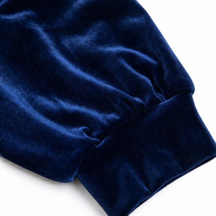 Veloura – Belted Velvet Hoodie And Trouser Set