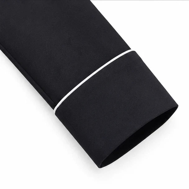 Vespera – High-Collar Cross-Detail Clergy Robe