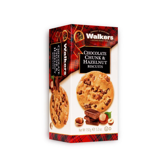 Walkers Chocolate Chunks & Hazel Nuts Biscuits